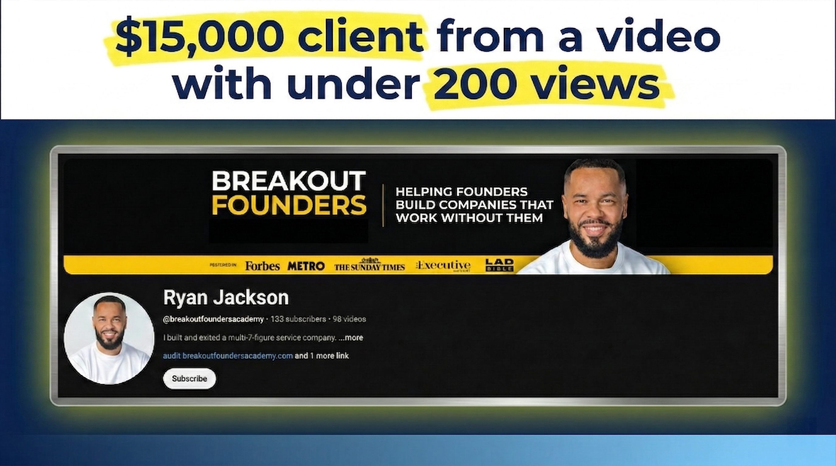 Ryan Jackson YouTube Analytics